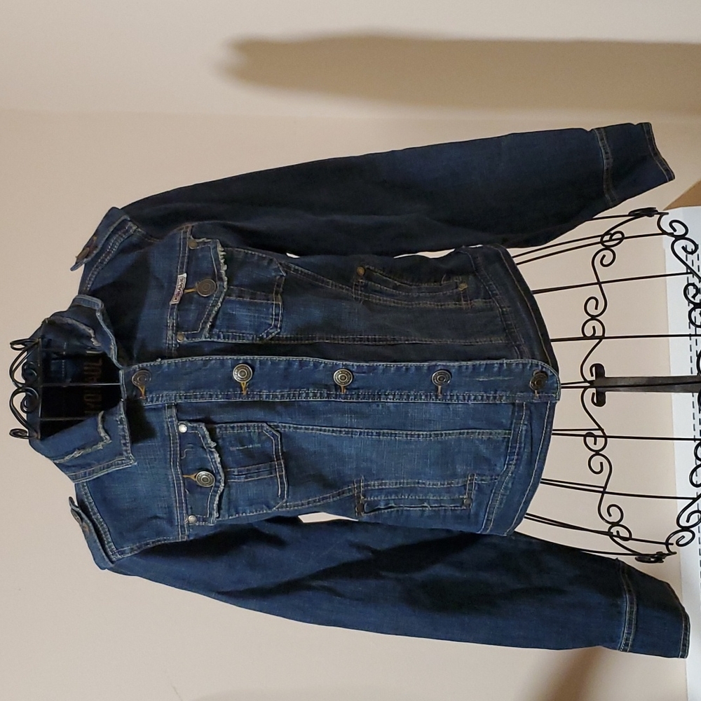 Hydraulic short jean jacket size M
